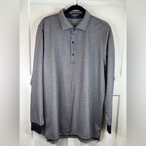 Fairway & Greene Men's Gray Polo Shirt- Chechessee Creek Club Logo